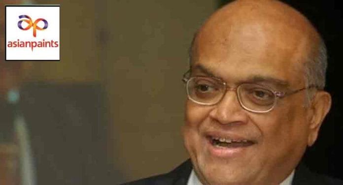 Asian Paints Co-Founder Ashwin Dani