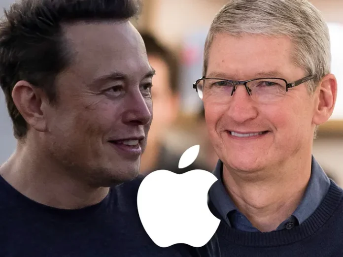Elon Musk, Tim Cook | Apple iPhone 15
