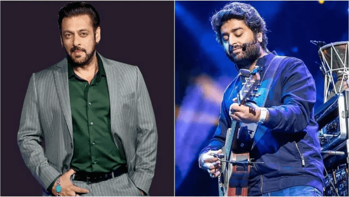 Arijit Singh and Salman Khan, Tiger 3