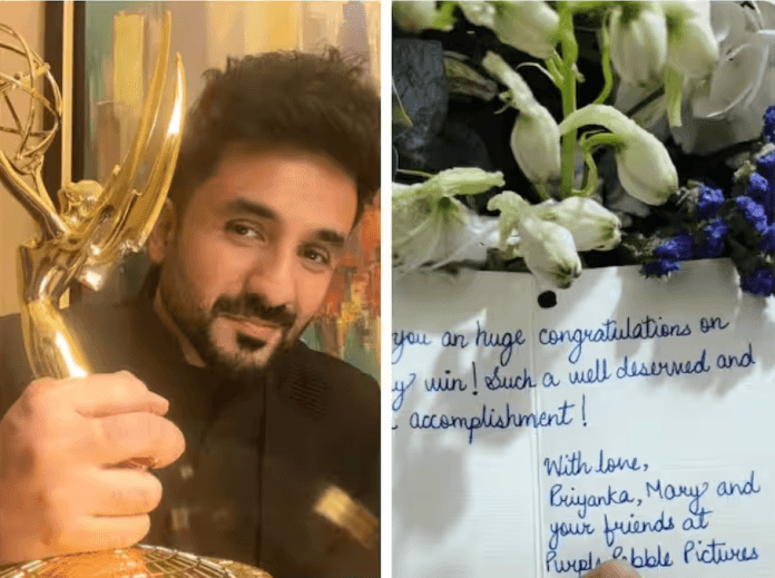 Priyanka Chopra Sends Flowers To Vir Das With Heartfelt Note After Emmy Glory