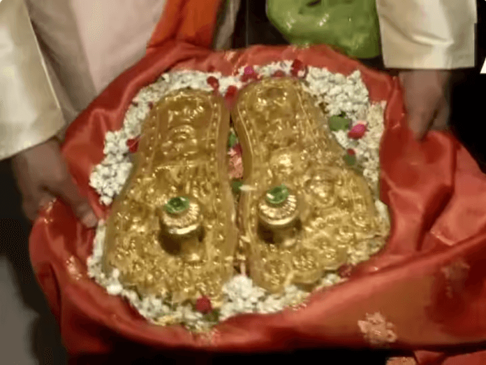 64-Year-Old On 7,200 Km Walk To Ayodhya With Gold Sandals For Ram Lalla