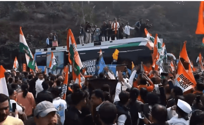 Clashes Erupt Between Congress & Police During Assam Leg Of Bharat Jodo Yatra