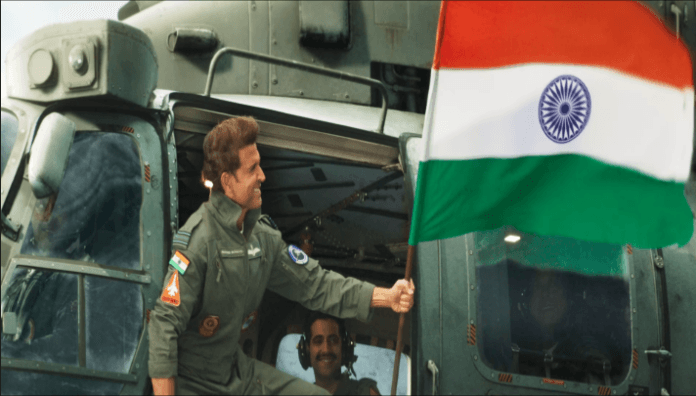 Fighter Soars High With Patriotic Fervor and Aerial Action