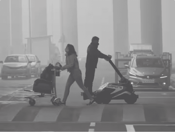 Thick Fog In Delhi Leads To Massive Disruption In Flights, Trains; Over 100 Flights Delayed, 25 Cancelled