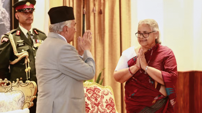 Nepal PM Sushila Karki