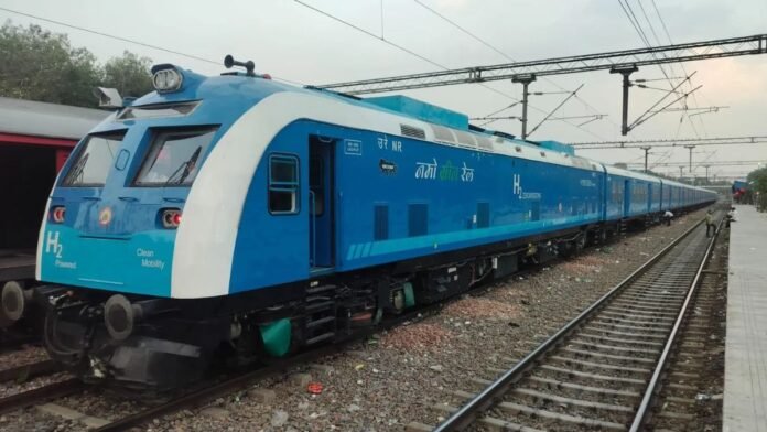 hydrogen train india